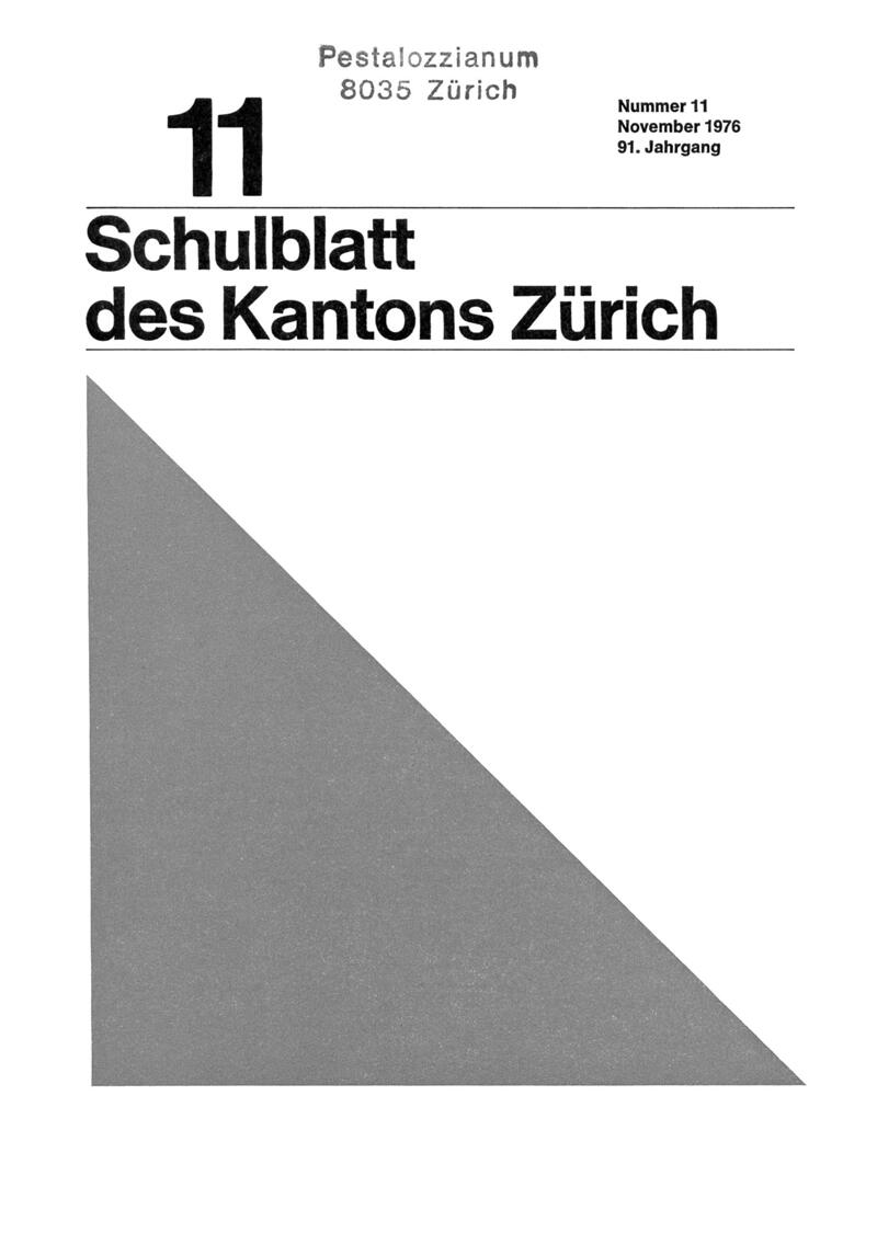Buchumschlag - Heft 11