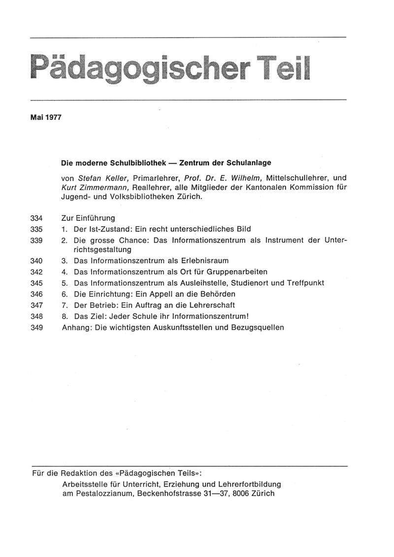 Buchumschlag - Heft 5