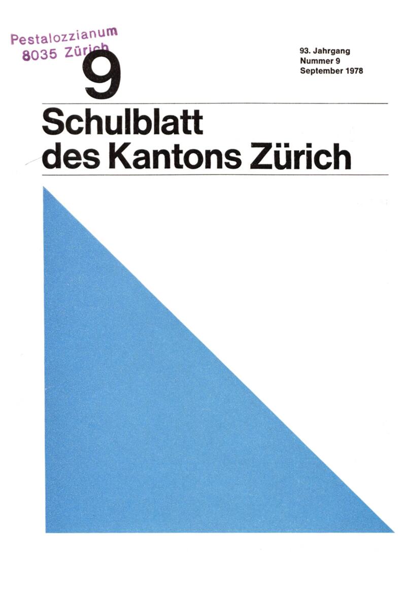 Buchumschlag - Heft 9