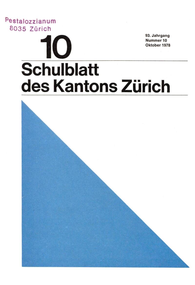 Buchumschlag - Heft 10