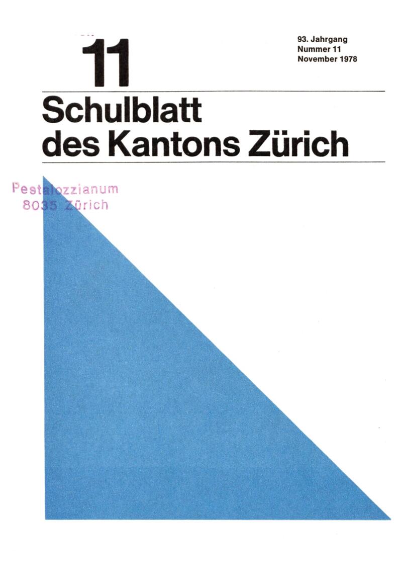 Buchumschlag - Heft 11