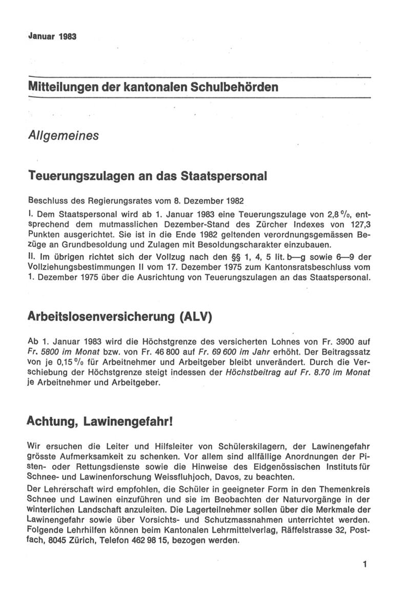 Buchumschlag - Heft 1