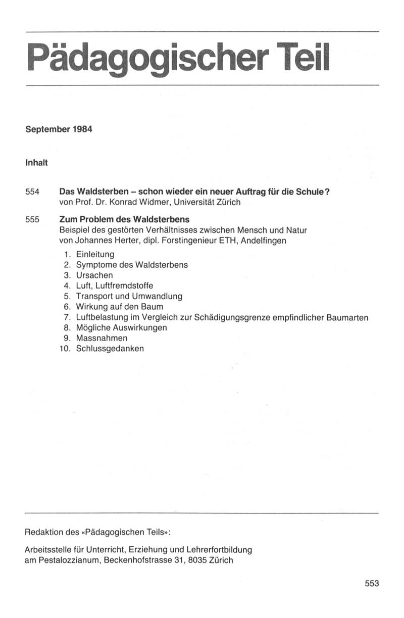 Buchumschlag - Heft 9