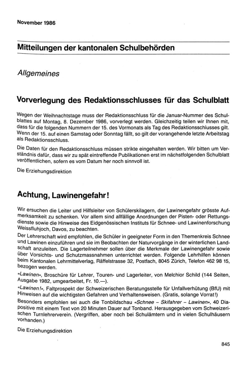 Buchumschlag - Heft 11