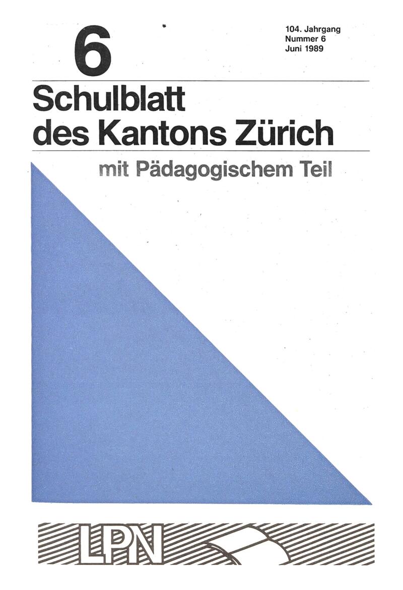 Buchumschlag - Heft 6