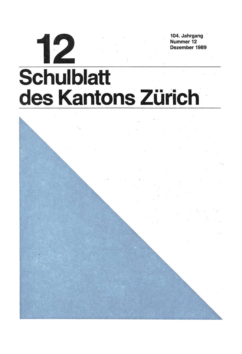 Buchumschlag - Heft 12