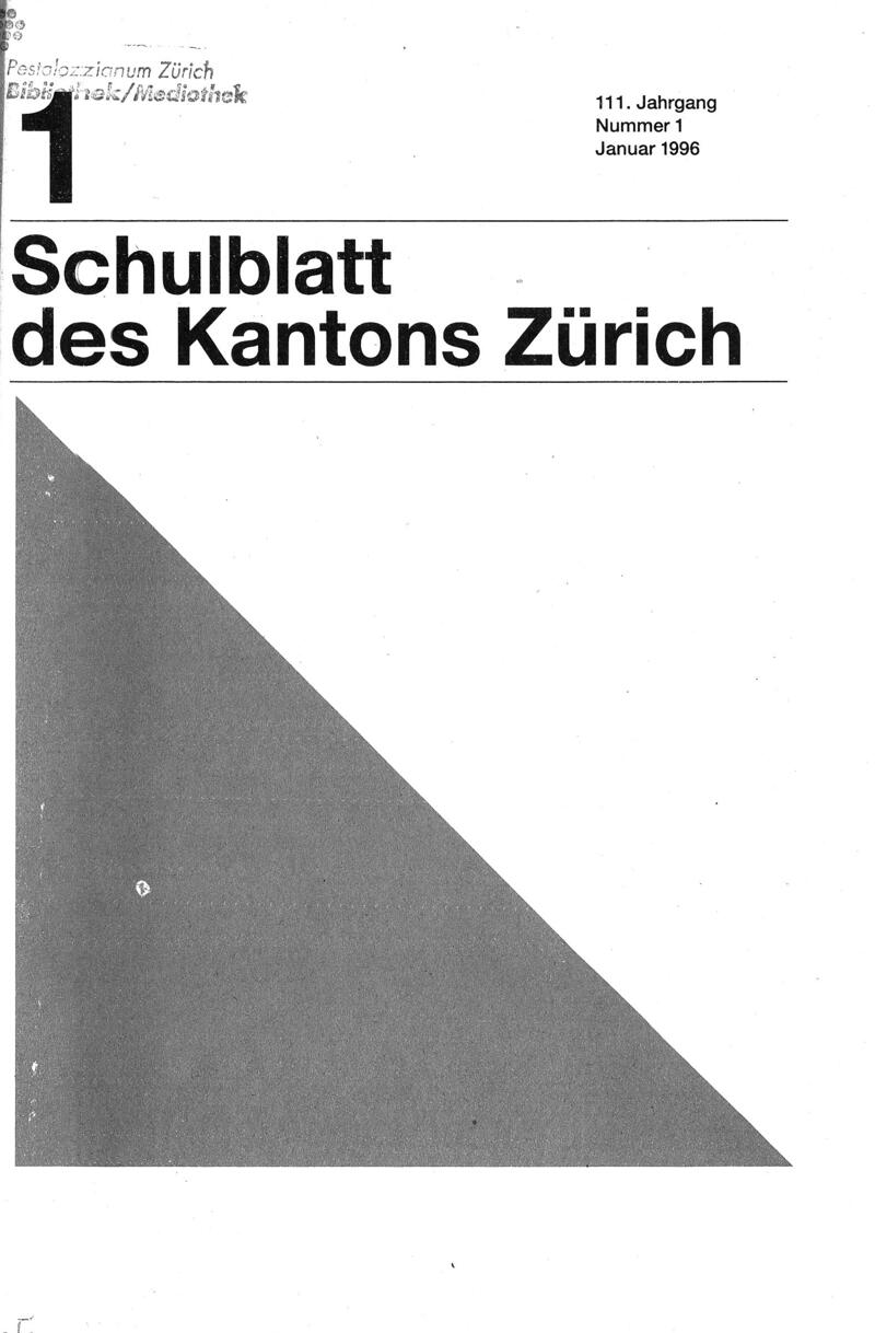 Buchumschlag - Heft 1