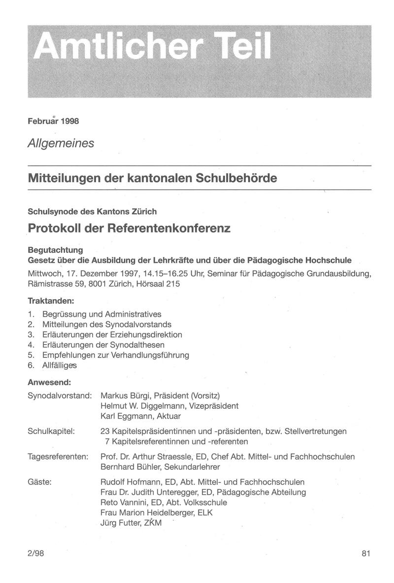 Buchumschlag - Heft 2