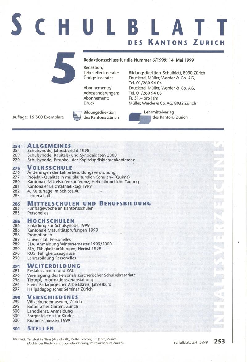 Buchumschlag - Heft 5