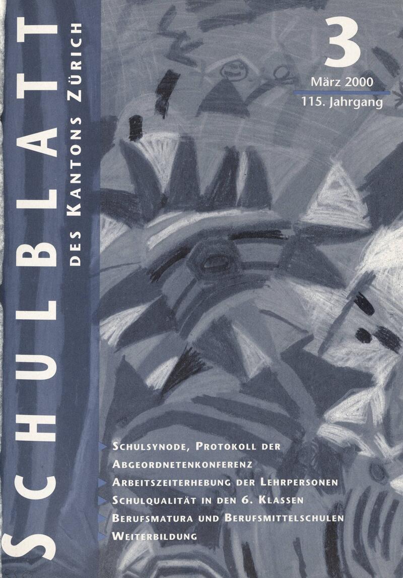 Buchumschlag - Heft 3
