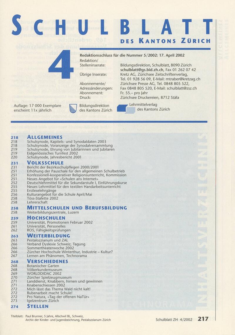 Buchumschlag - Heft 4
