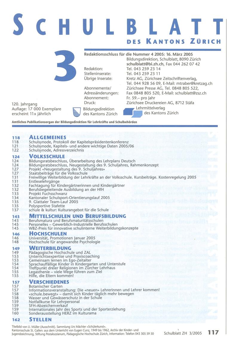 Buchumschlag - Heft 3