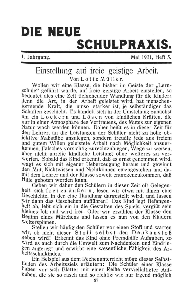 Buchumschlag - Heft 5