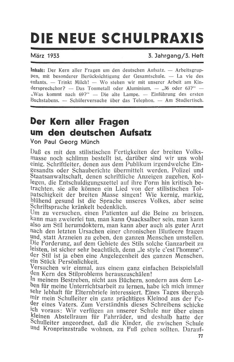 Buchumschlag - Heft 3