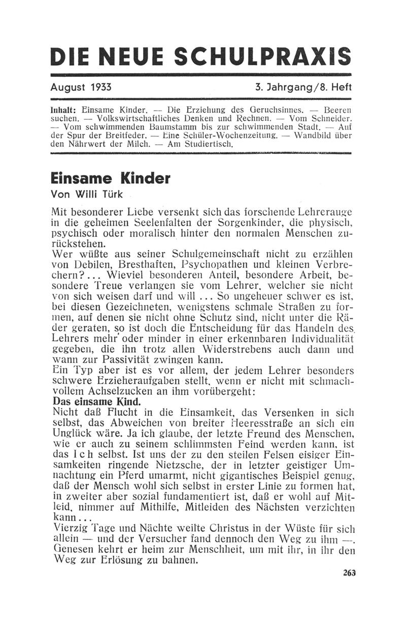 Buchumschlag - Heft 8