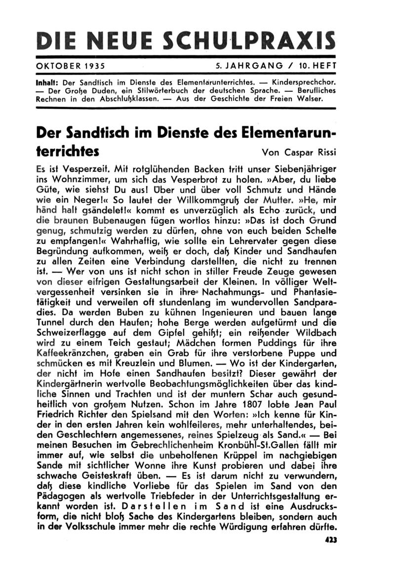 Buchumschlag - Heft 10