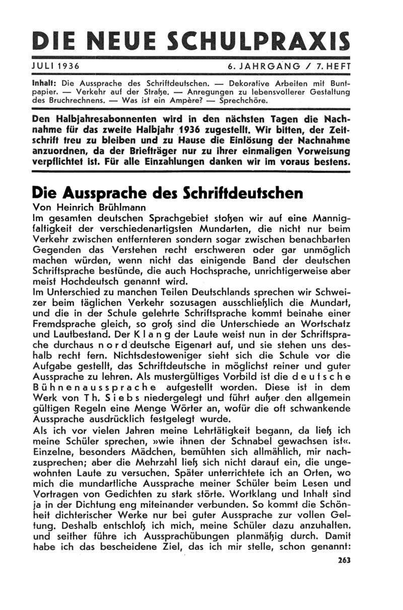 Buchumschlag - Heft 7
