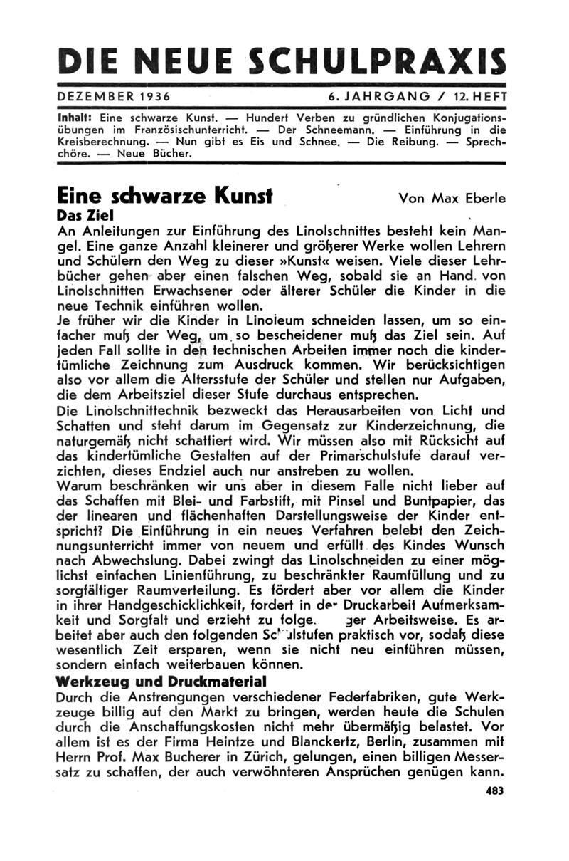 Buchumschlag - Heft 12
