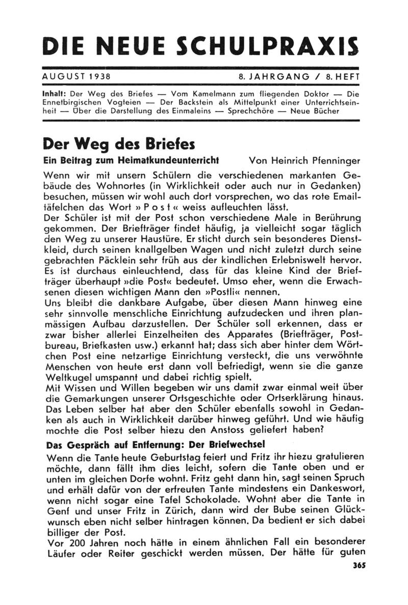 Buchumschlag - Heft 8