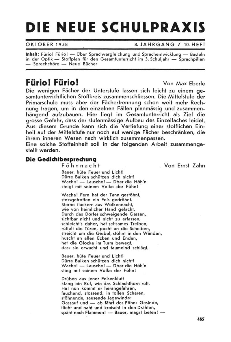 Buchumschlag - Heft 10