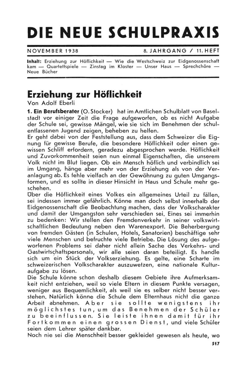 Buchumschlag - Heft 11