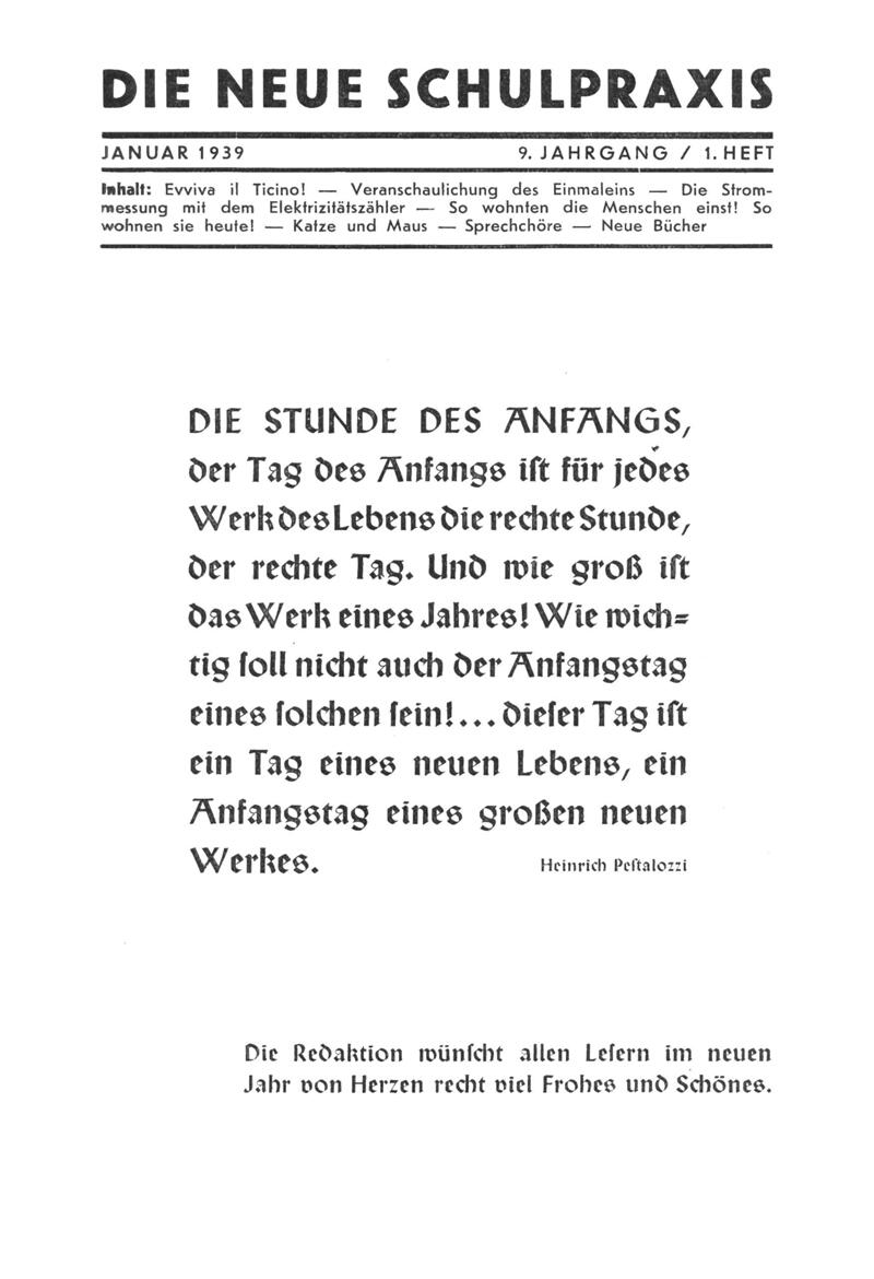 Buchumschlag - Heft 1