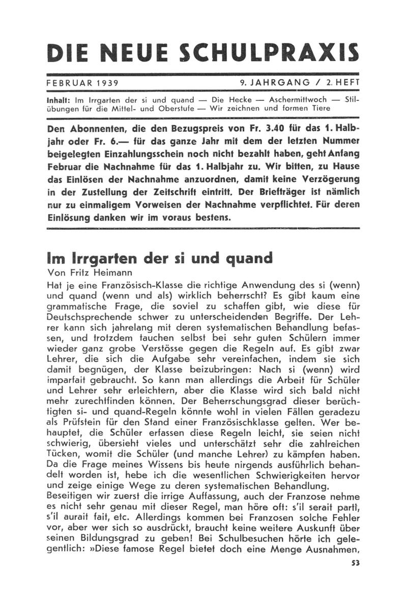 Buchumschlag - Heft 2