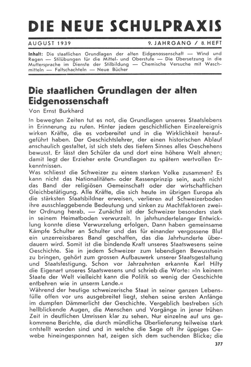 Buchumschlag - Heft 8