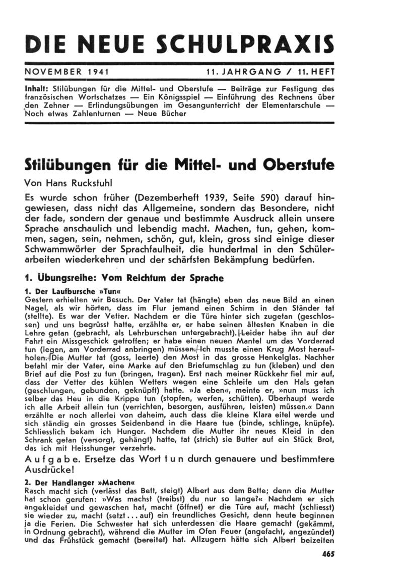 Buchumschlag - Heft 11