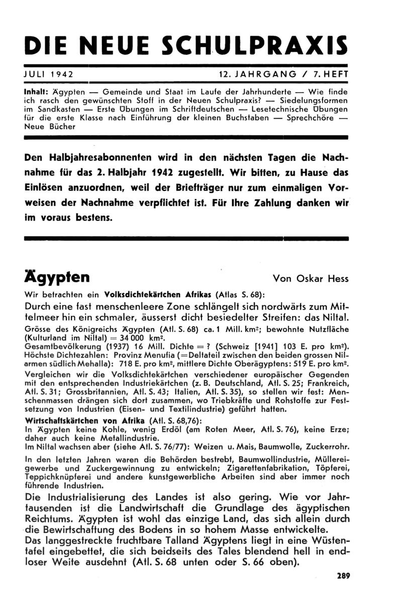 Buchumschlag - Heft 7