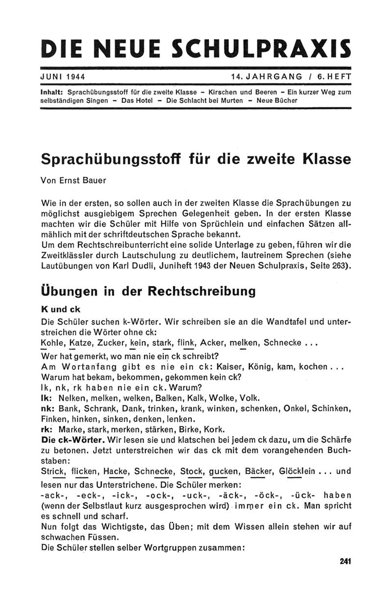 Buchumschlag - Heft 6