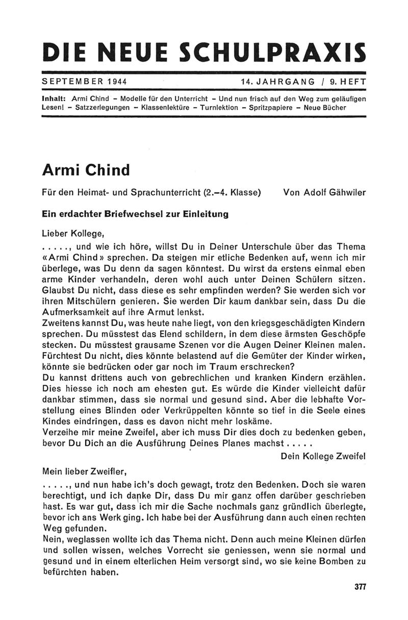 Buchumschlag - Heft 9