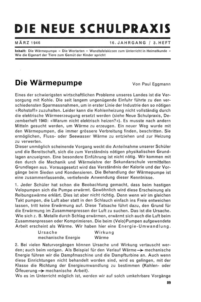 Buchumschlag - Heft 3