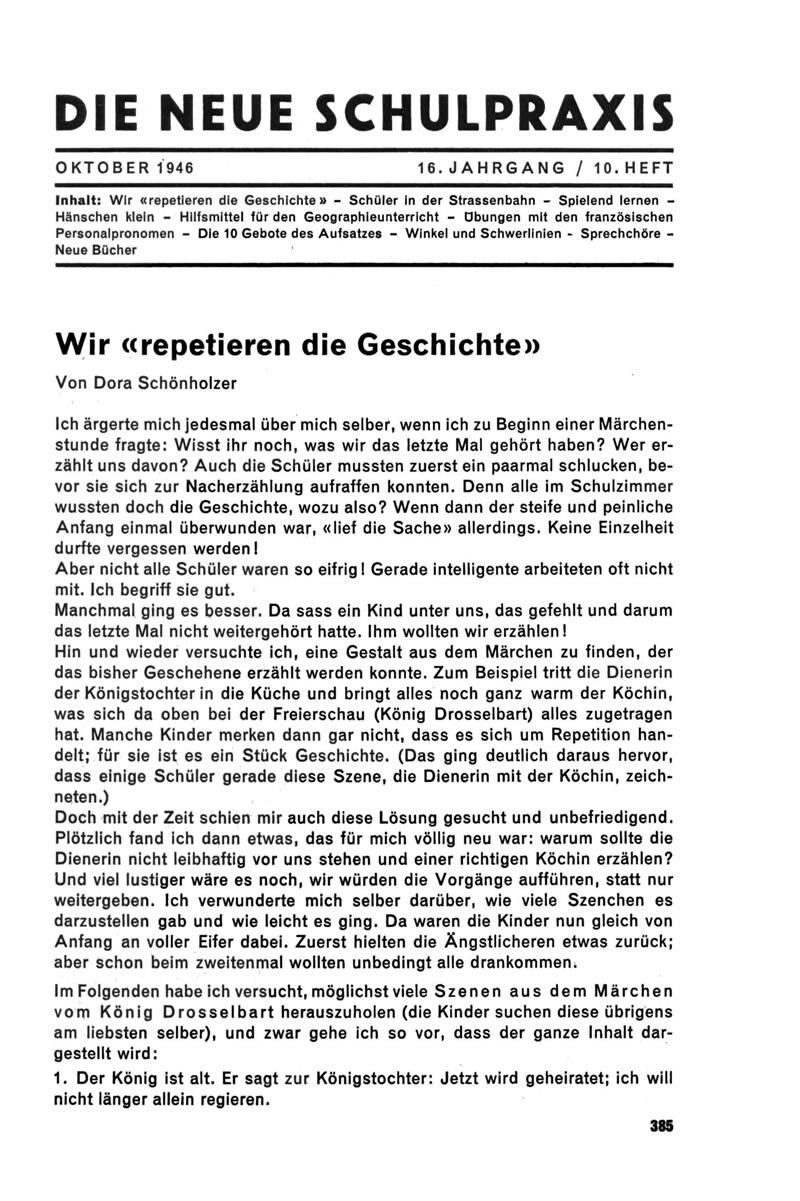 Buchumschlag - Heft 10