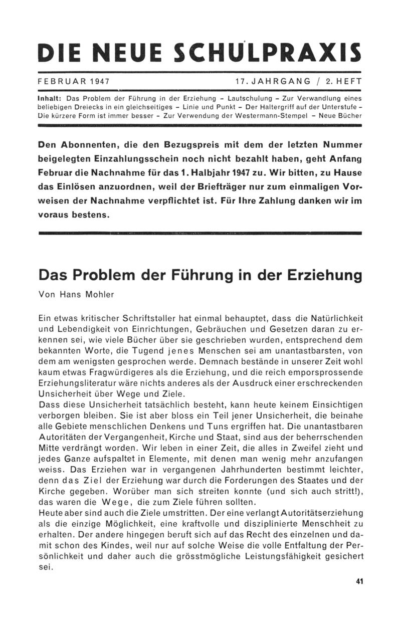 Buchumschlag - Heft 2
