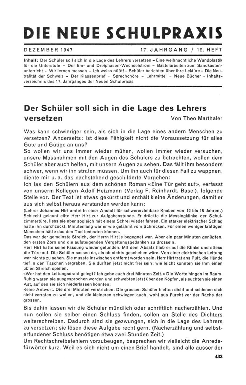 Buchumschlag - Heft 12