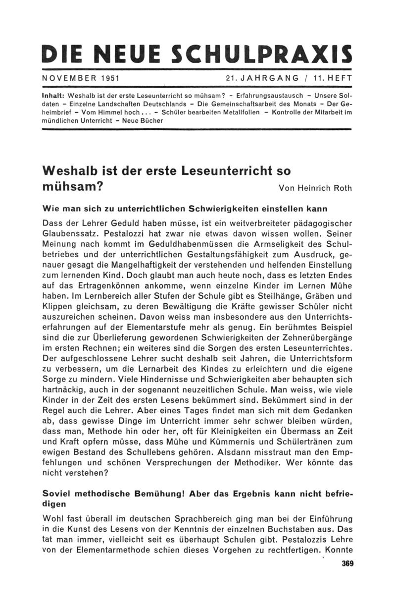 Buchumschlag - Heft 11