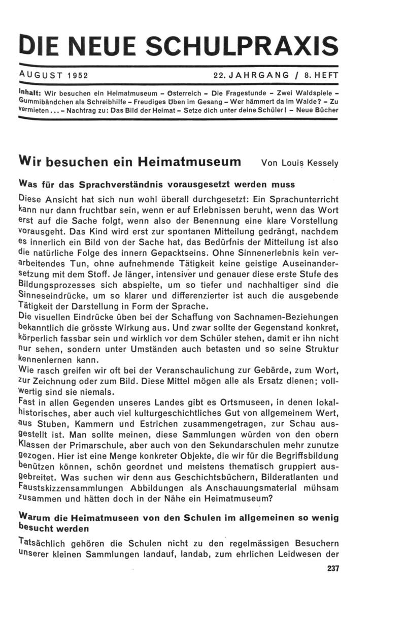 Buchumschlag - Heft 8