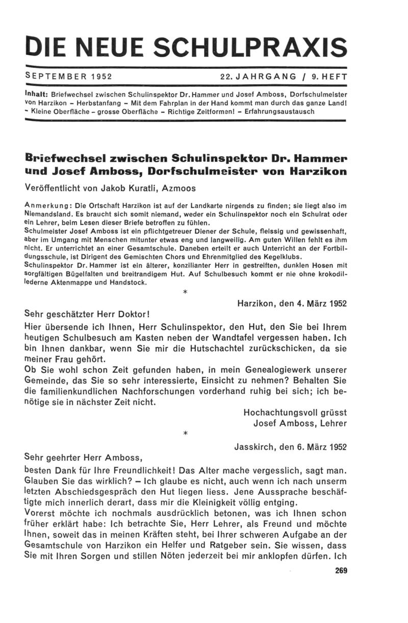 Buchumschlag - Heft 9