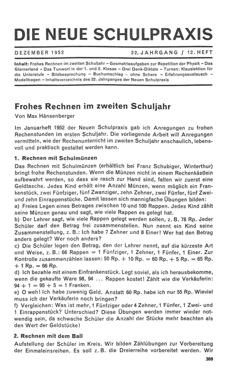 Buchumschlag - Heft 12