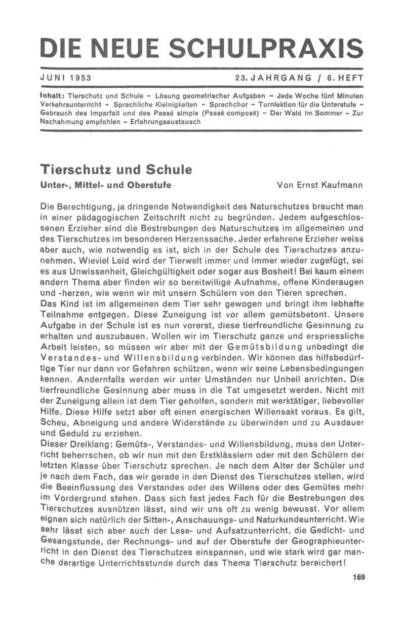 Buchumschlag - Heft 6