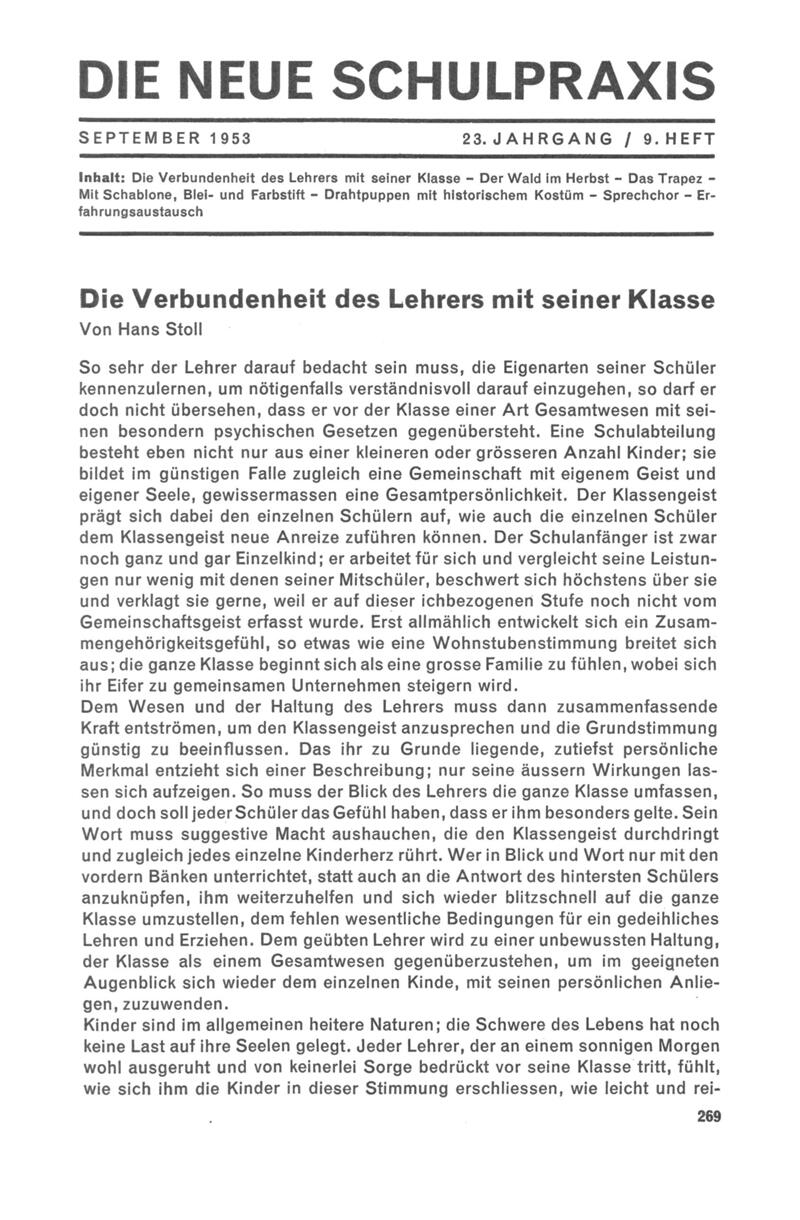 Buchumschlag - Heft 9