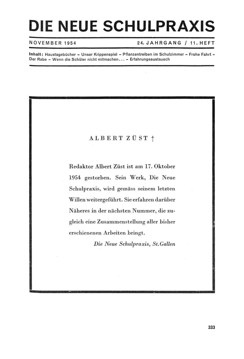 Buchumschlag - Heft 11