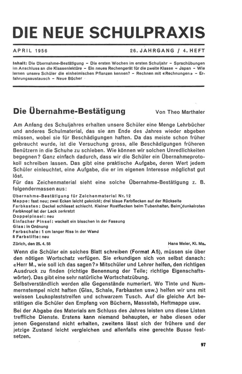 Buchumschlag - Heft 4