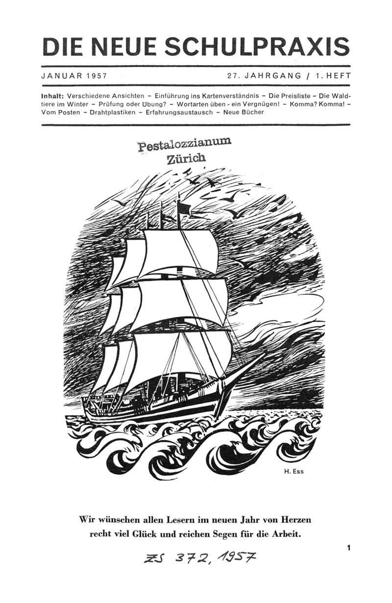 Buchumschlag - Heft 1