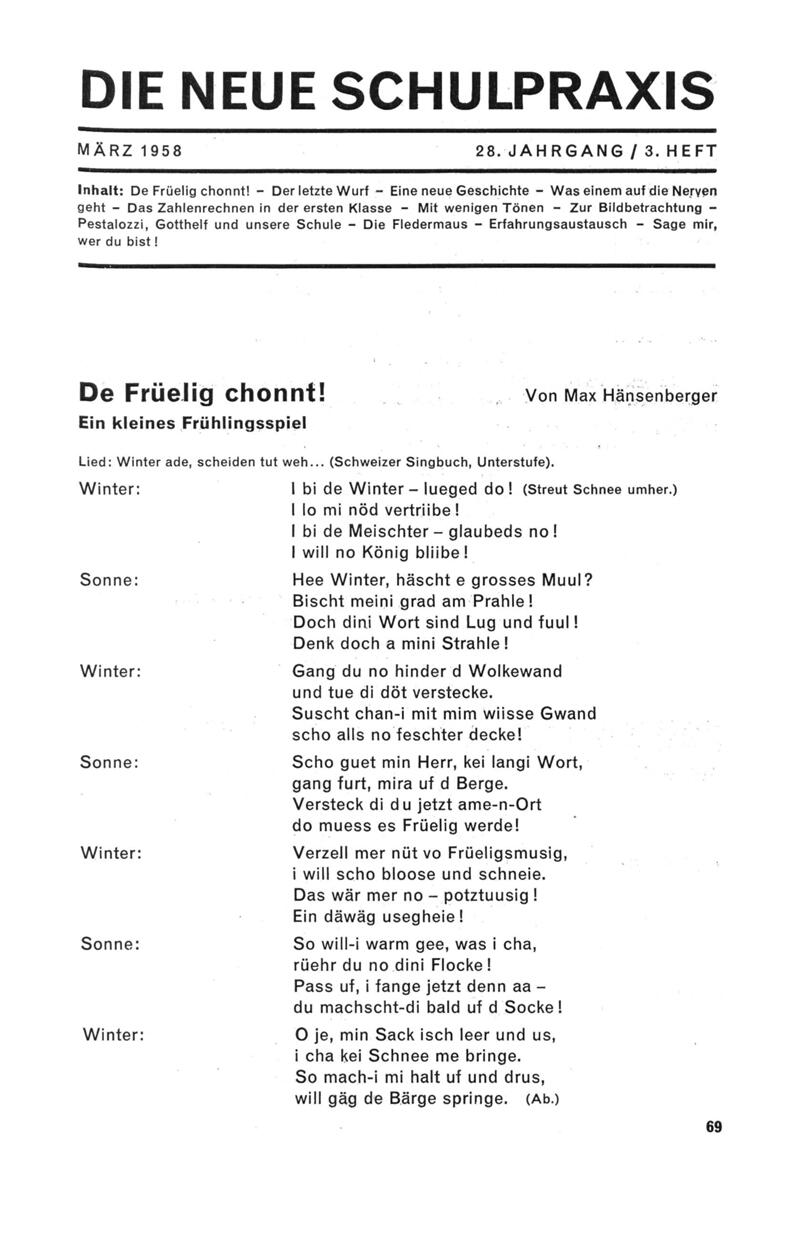 Buchumschlag - Heft 3