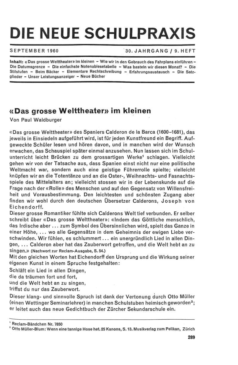 Buchumschlag - Heft 9