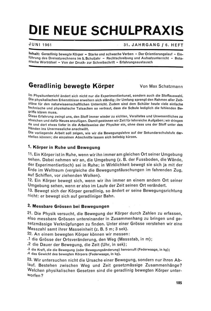 Buchumschlag - Heft 6