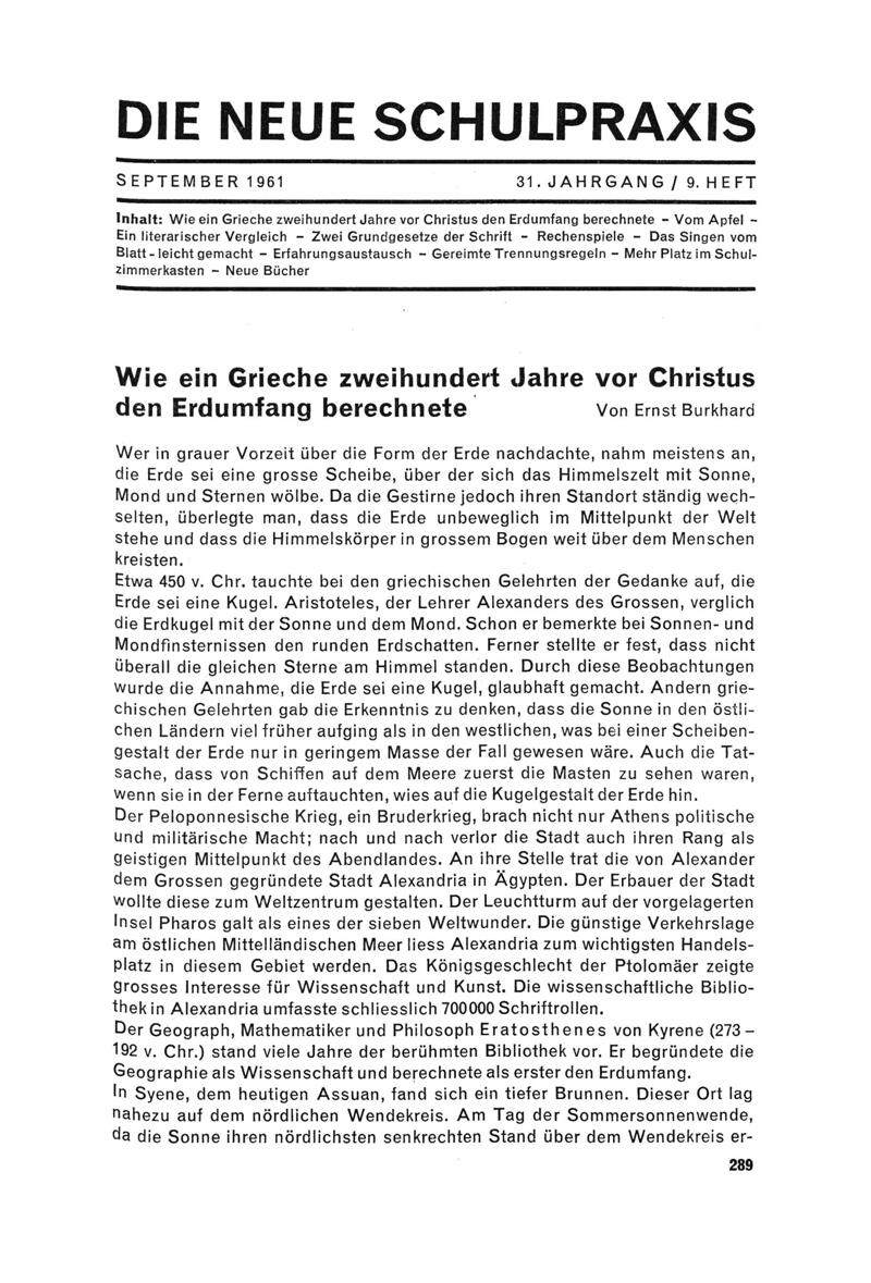Buchumschlag - Heft 9
