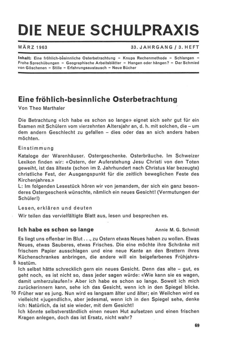 Buchumschlag - Heft 3